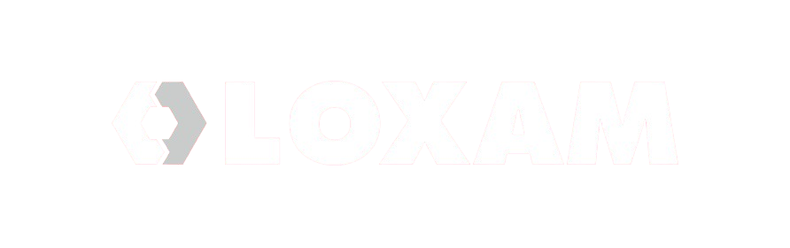 logo LOXAM BLANCO